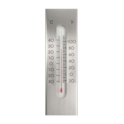 Nature Thermometer Muur Kelvin 7 Aluminium 23cm