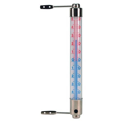 Nature Kozijnthermometer Kelvin 3 Metaal 20cm: